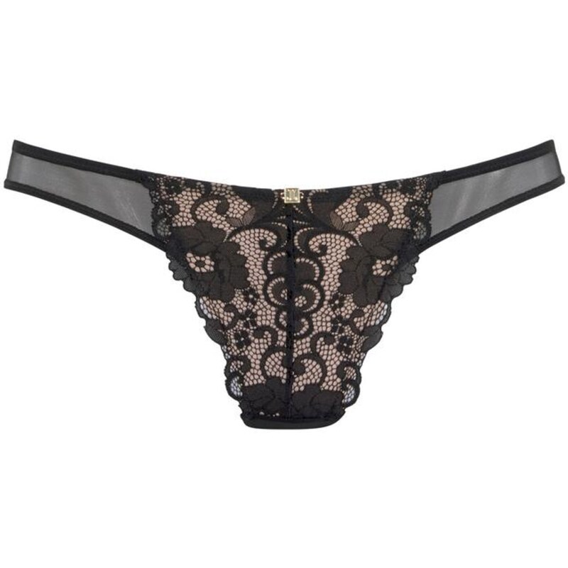 JETTE Tanga tělová / černá 108847876