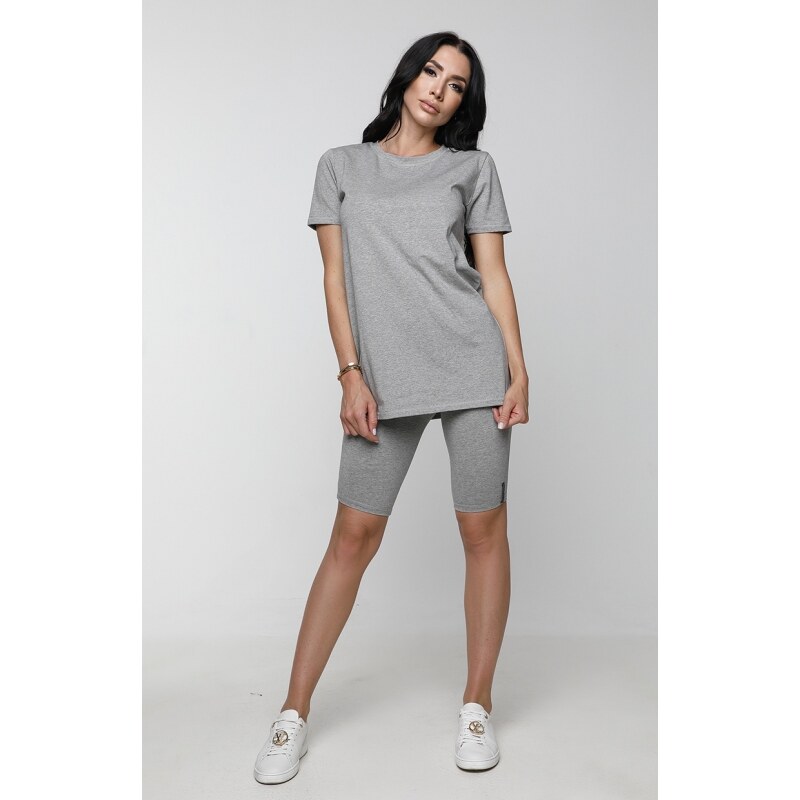 NDN Sport NDN - Výprodej dámské bavlněné tričko AYLIN (šedá)