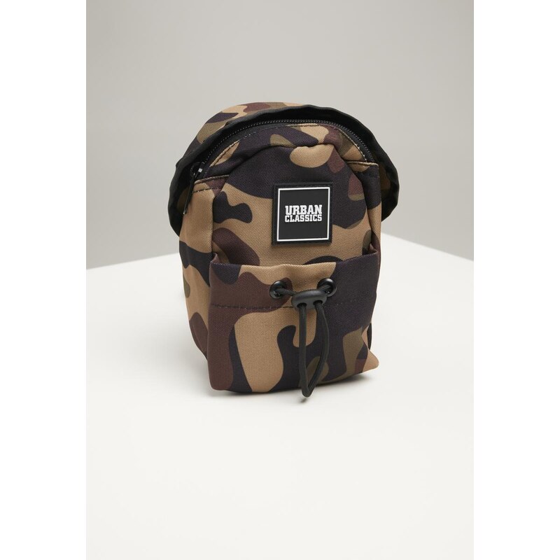 Urban Classics Accessoires Malá crossbody kabelka woodland camo/oranžová