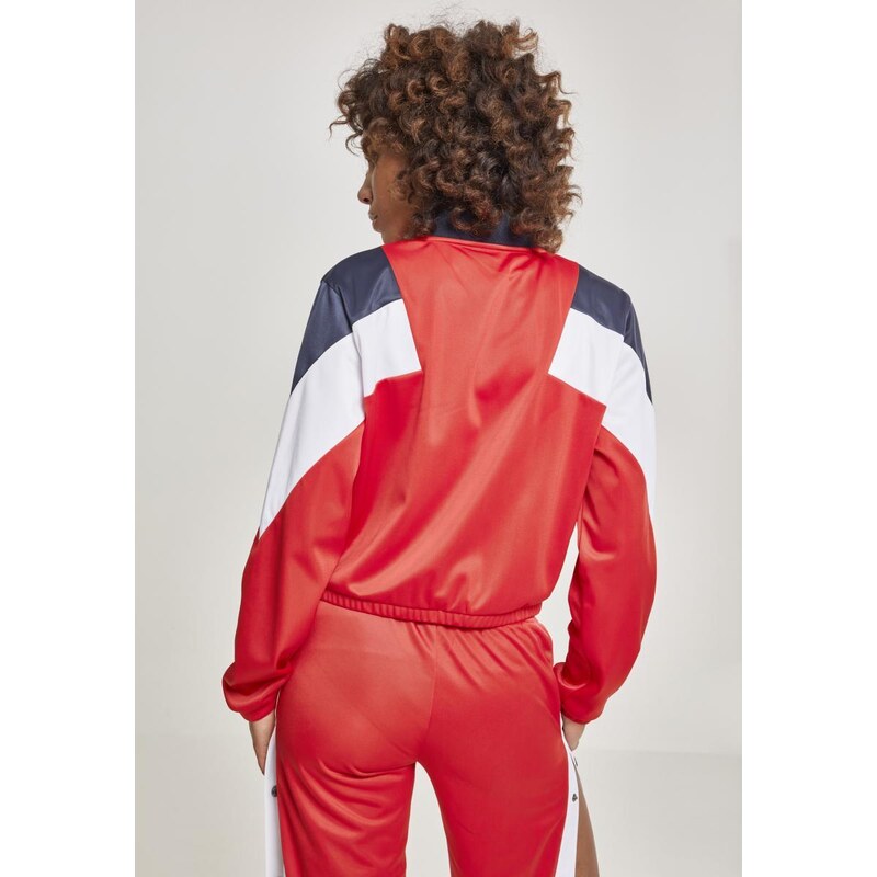 UC Ladies Dámská 3-Tone Track Jacket firered/navy/white