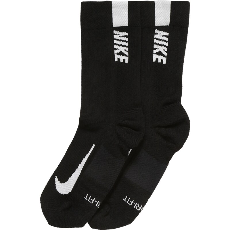 NIKE Sportovní ponožky Multiplier tmavě šedá / černá / bílá