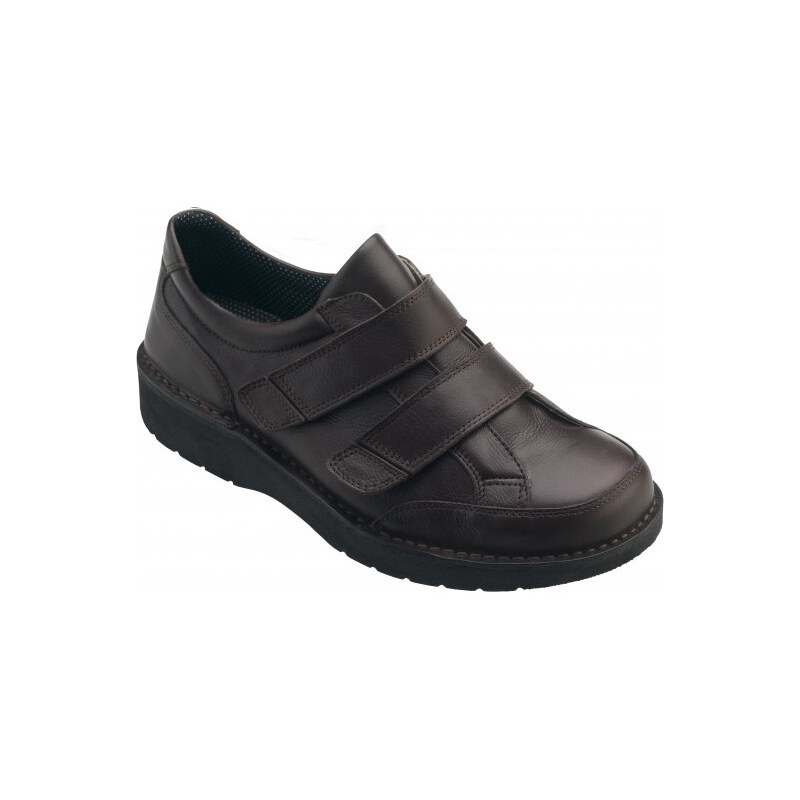 Nursing Care GENTLE C D30C02 diabetická polobotka pánská hnědá 53798866