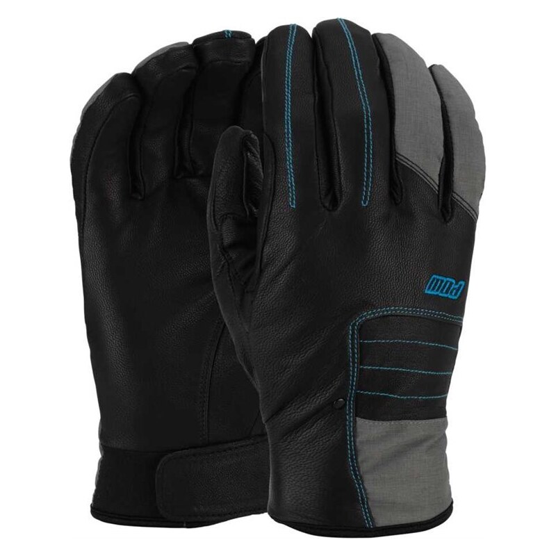 pánské rukavice POW - Villain Glove Black (BK)