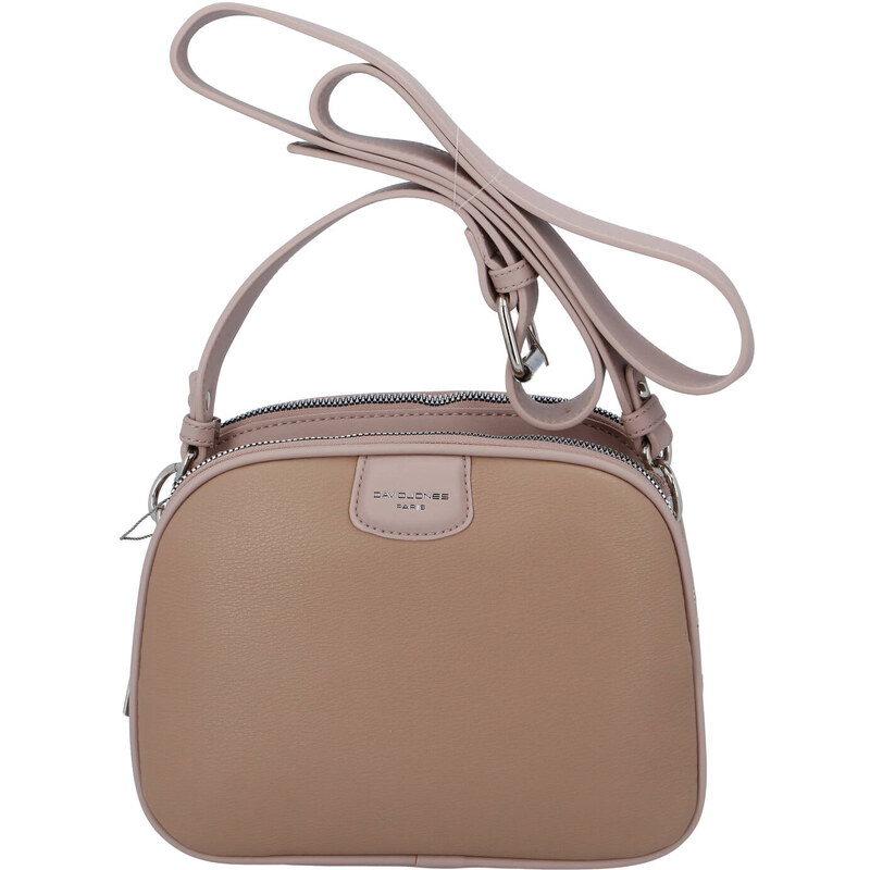 David Jones Dámská crossbody kabelka Lee, růžová 53897931