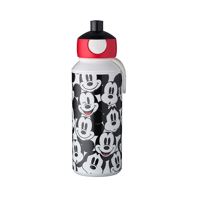 Dětská láhev na vodu s pítkem Campus, 400ml, Mepal, mickey