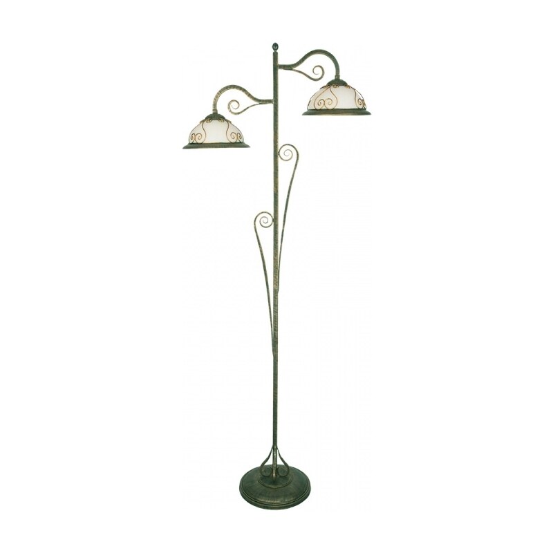 Kemar Kemar VE/LS - Stojací lampa VERDA 2xE27/60W patina PD259