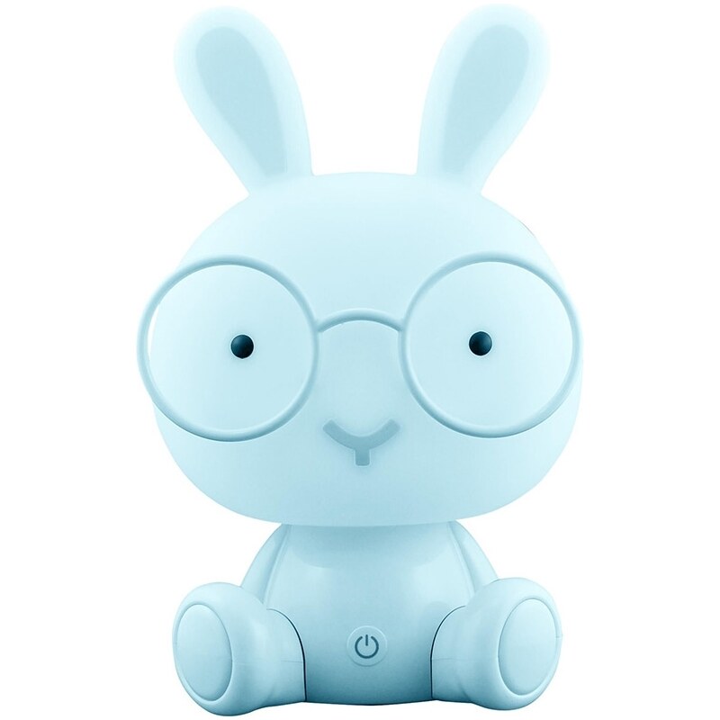 Polux LED Stmívatelná dětská noční lampička LED/2,5W králík modrá SA0546