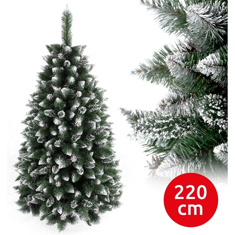 ANMA Vánoční stromek TAL 220 cm borovice AM0098