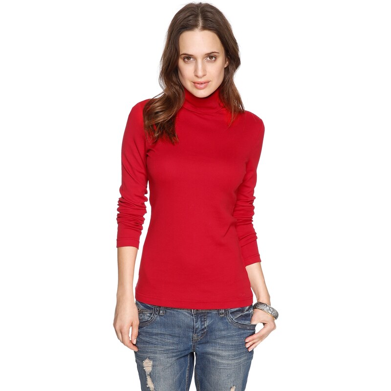 s.Oliver Finely ribbed long sleeve top
