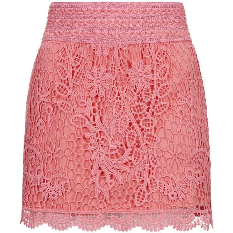 Topshop Crochet Mini Skirt
