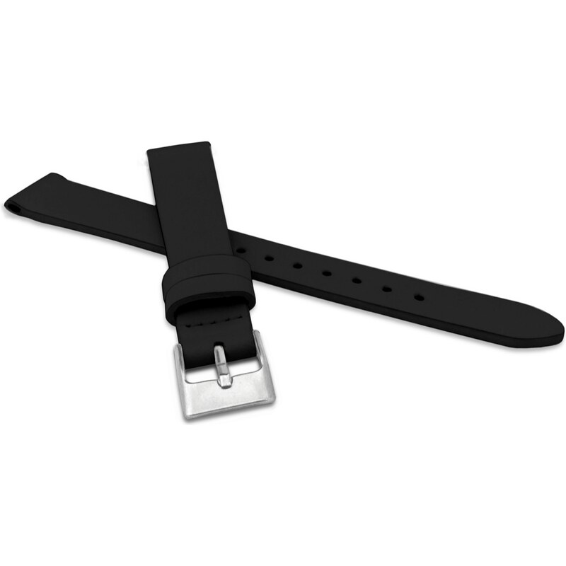 MINET Černý řemínek z luxusní kůže Top Grain - 14 MSSUB14 78845373
