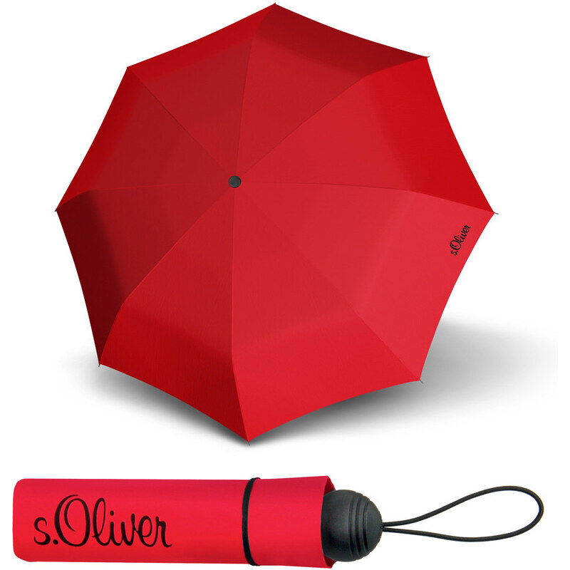 s.Oliver Fruit Cocktail červený skládací deštník