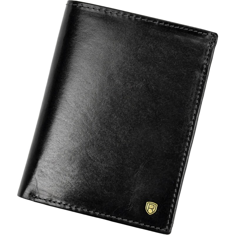 Pánská kožená peněženka ROVICKY N62-RVT RFID černá