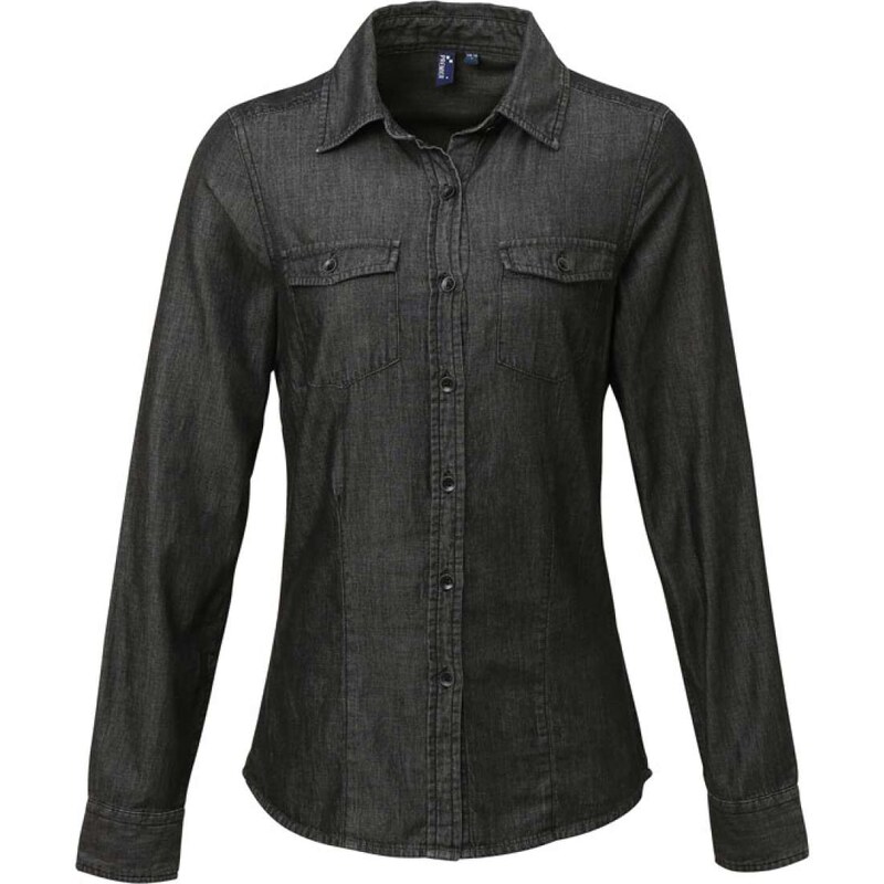 Premier Dámská džínová košile Jeans stitch – 114856794