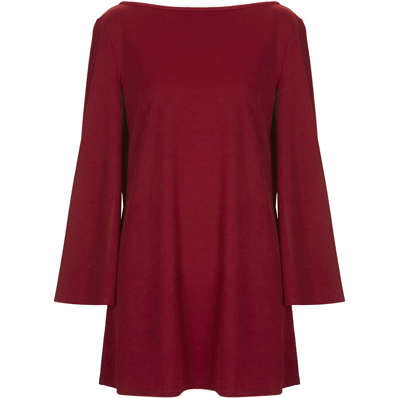 Topshop **Cape Sleeve Shift Dress by Rare