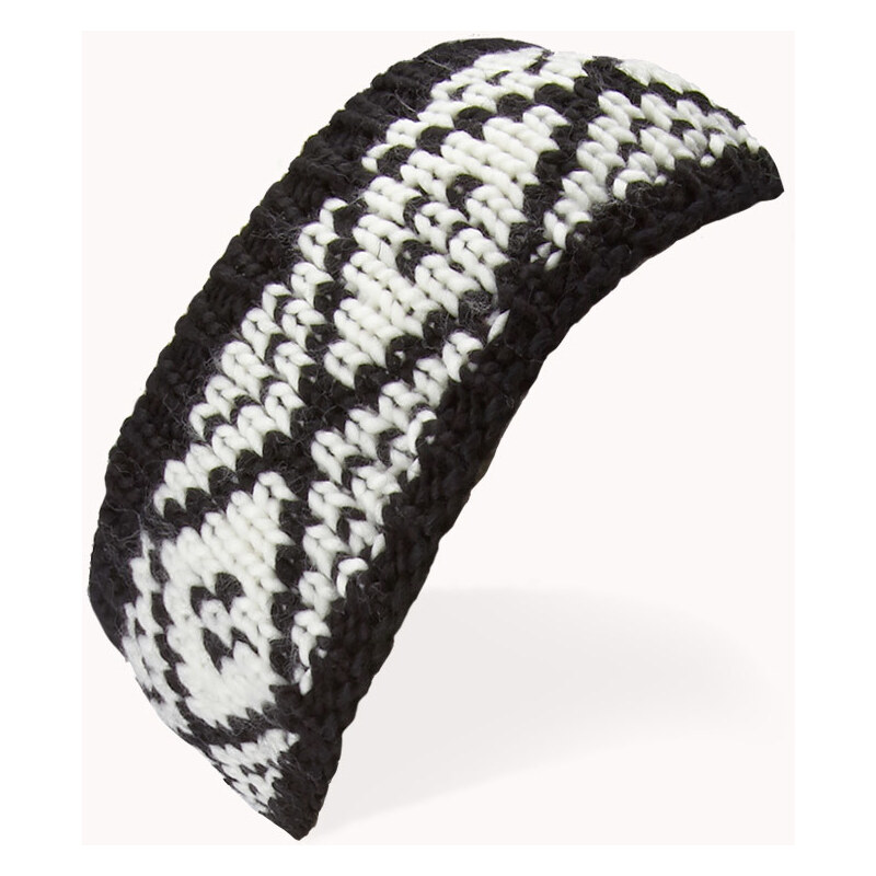 FOREVER21 Tribal-Inspired Knit Headband
