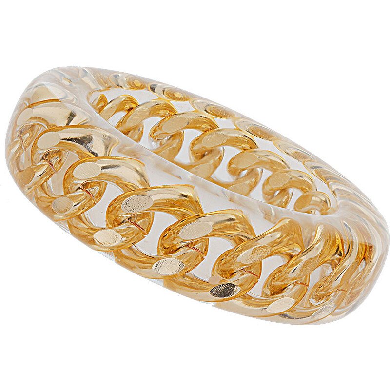 Topshop Enclosed Curb Chain Bangle