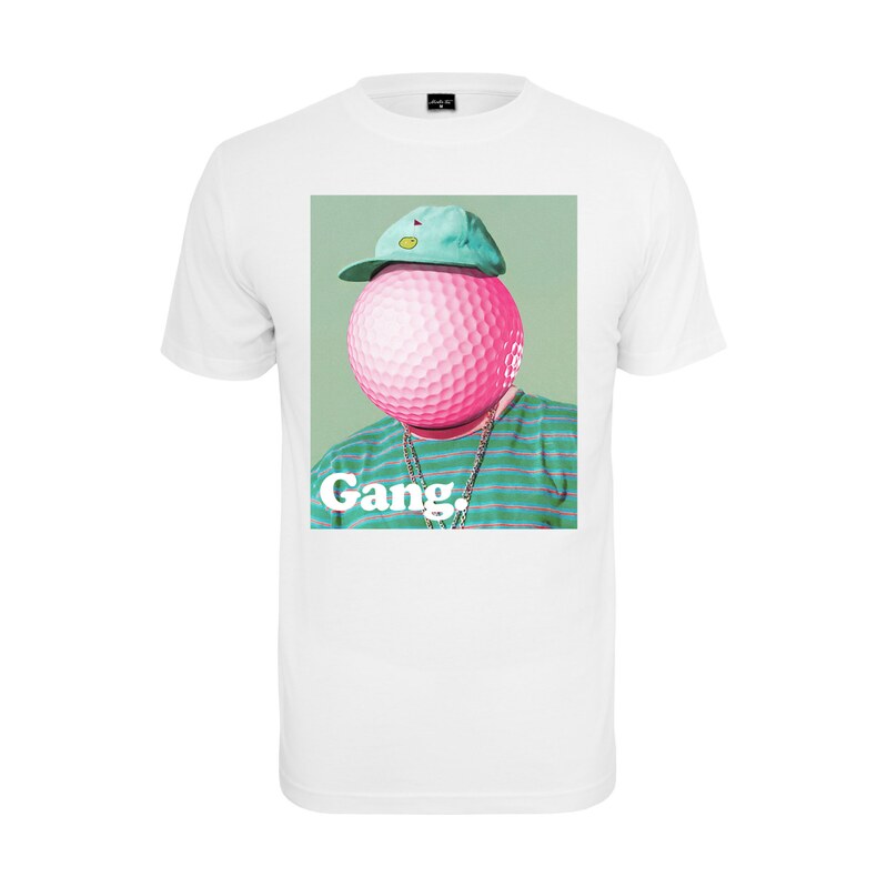 Mister Tee Tričko Golf Gang zelená / mátová / pink / červená /