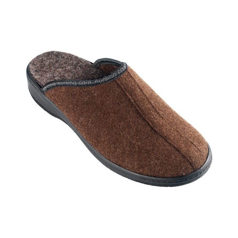 Nursing Care SOBREIRO WW202 filcová domácí obuv unisex hnědá 53799356