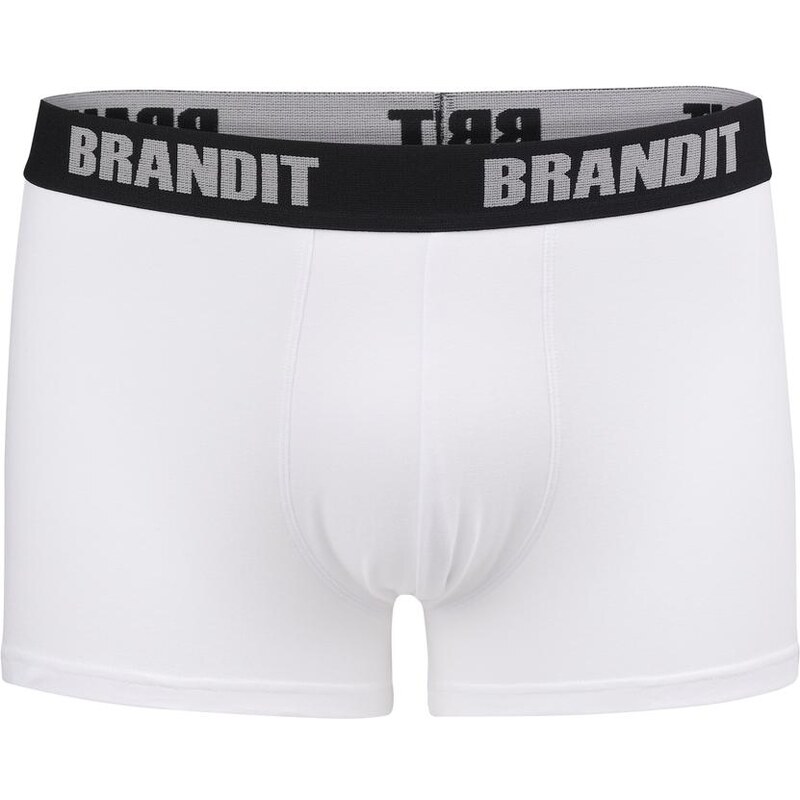 Brandit Boxerky Logo 2er Pack wht/blk