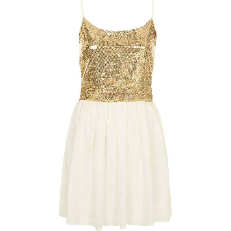 Topshop **Sequin Cami Dress by Oh My Love