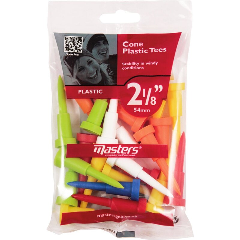 Masters Cone Tees 2 1/8 - 54mm Mixed Bag 25pcs