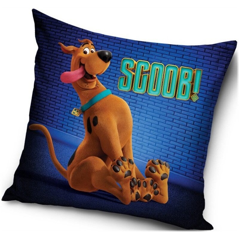 Carbotex Povlak na polštář SCOOB! - motiv Scooby Doo - 40 x 40 cm