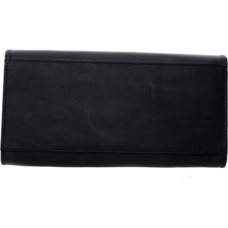 Dámská kožená peněženka velká Wild Fashion černá
