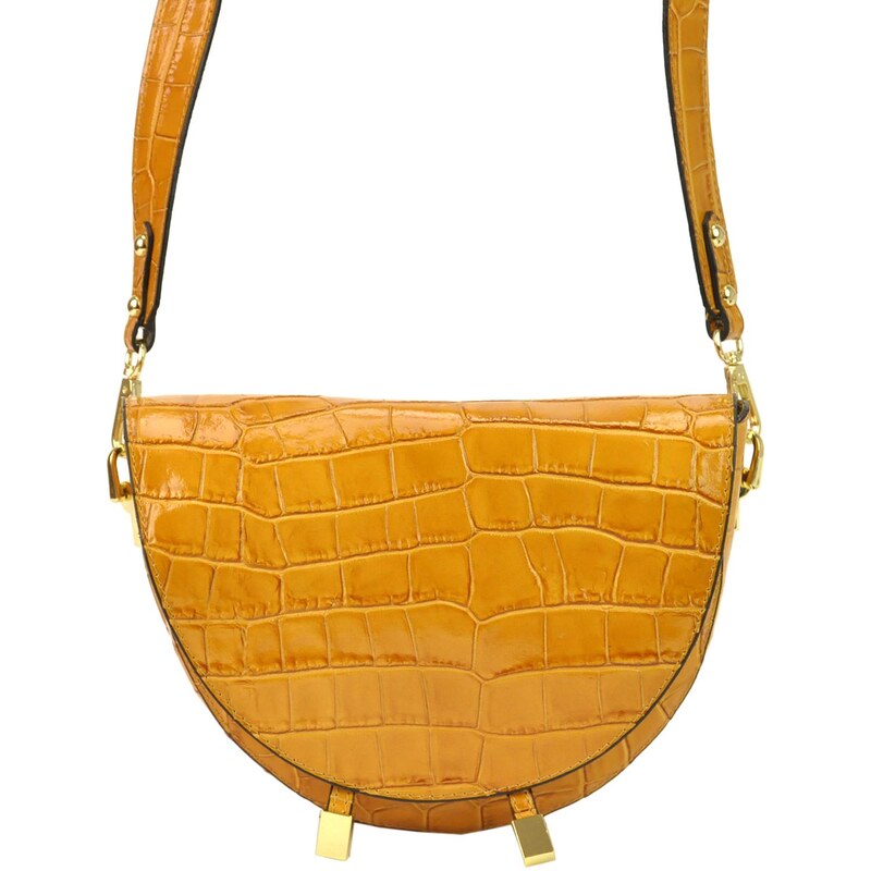 Kožená crossbody kabelka Luka 19-16-01 COCO camel 62237043