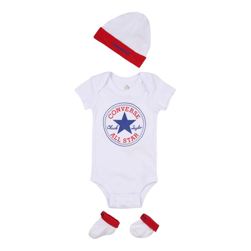 CONVERSE Sada CLASSIC královská modrá / červená / bílá