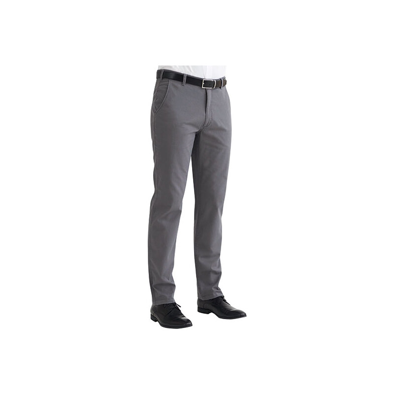 Pánské kalhoty elastické Chino Denver Classic fit Brook Taverner - Běžná délka 80 cm