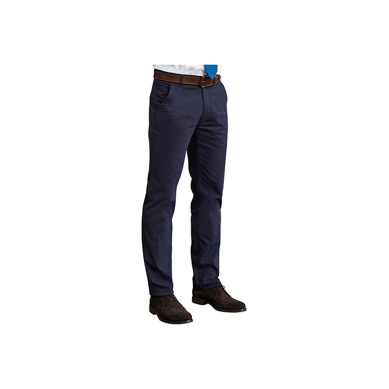 Pánské elastické Chino Leo Classic fit Brook Taverner - Běžná