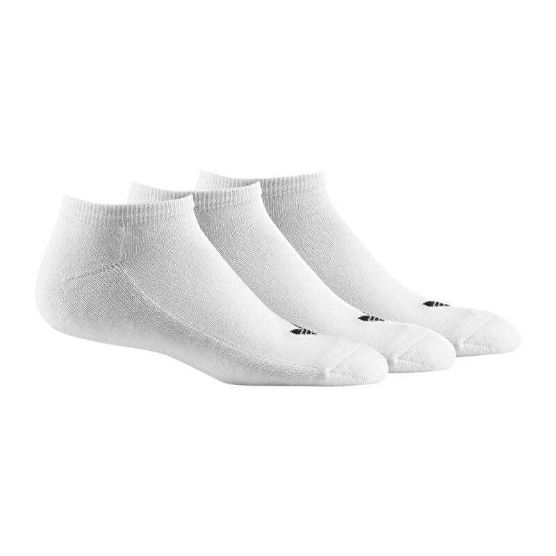 Ponožky adidas TREFOIL LINER 3 PÁRY (Bílá / Černá)