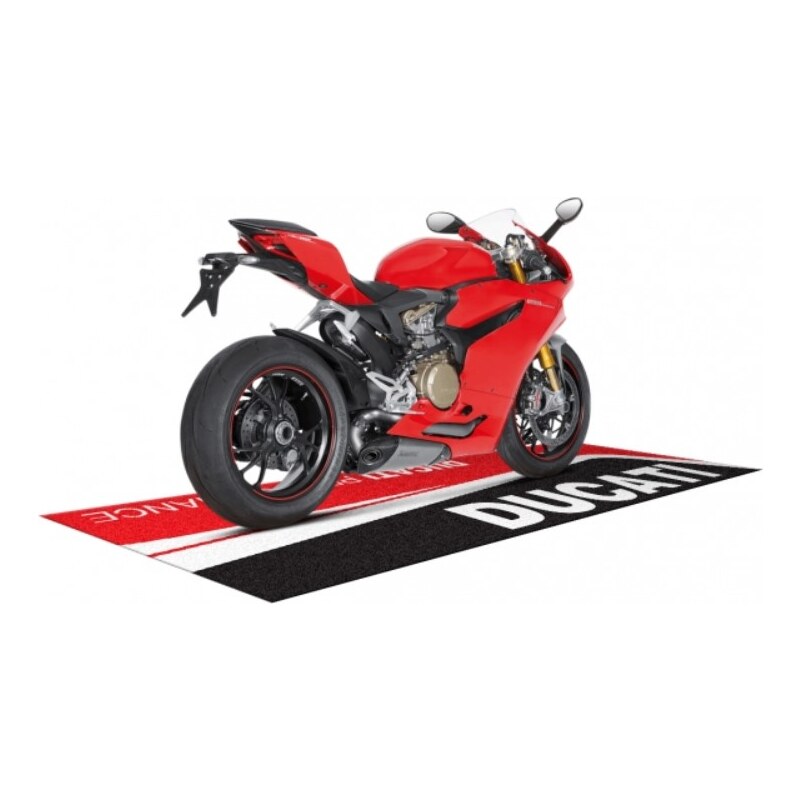 FIM Koberec pod motorku Ducati Red Black
