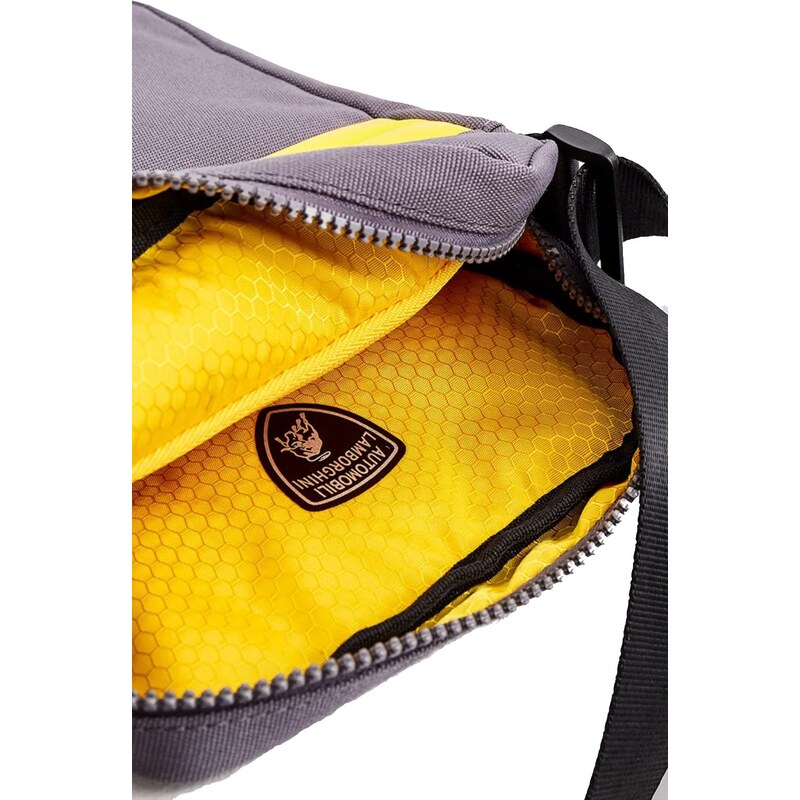 Pánská taška přes rameno - Lamborghini - Šedá T1