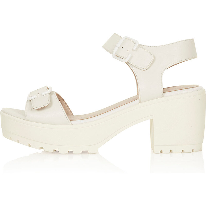 Topshop Nation 2-Part Cleated Sandals