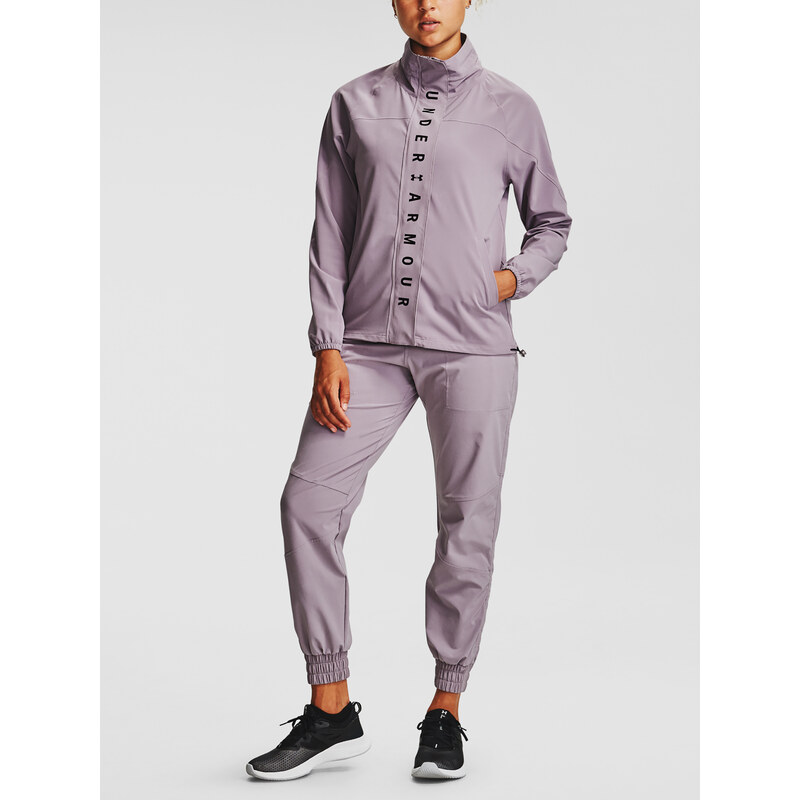 Under Armour Bunda Recover Woven Jacket-PPL - Dámské
