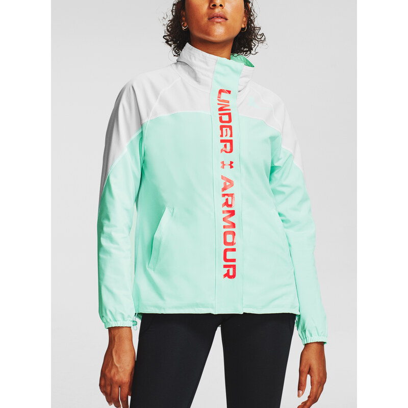 Under Armour Bunda Recover Woven CB Jacket-WHT - Dámské 115644682