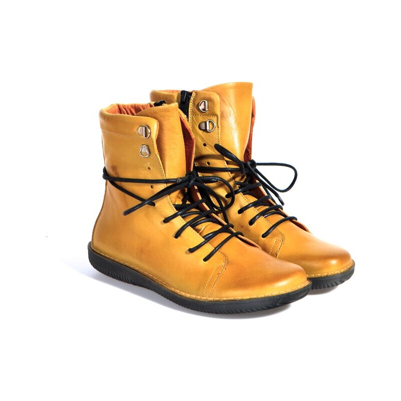 Dámská kotníková obuv Chacal 5212 žlutá