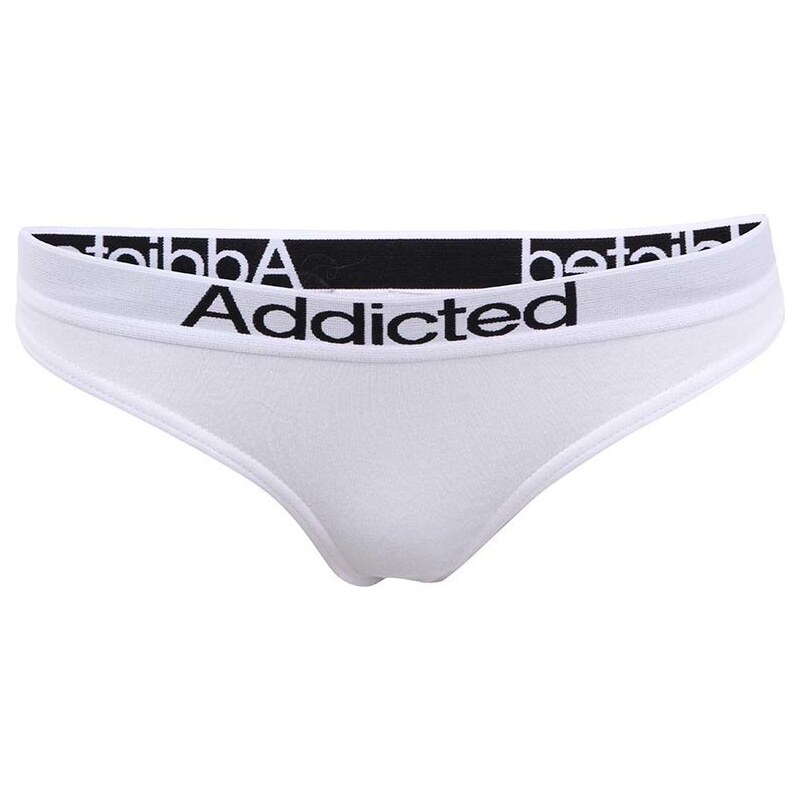 Bílá tanga Addicted Classic