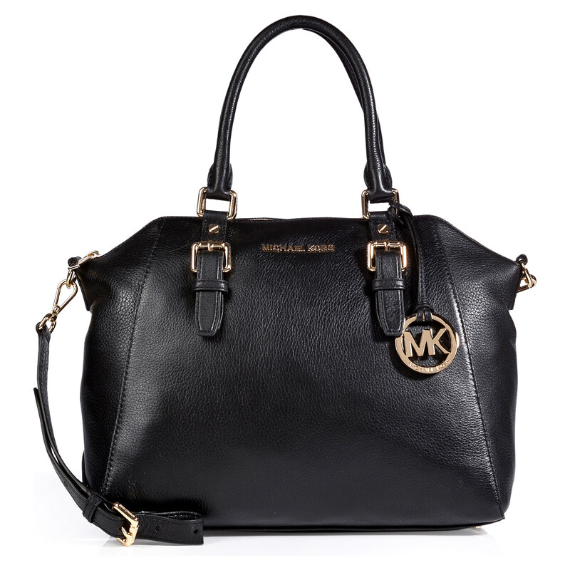 Michael Michael Kors Leather Bowling Bag
