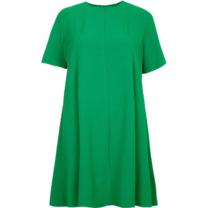 Topshop Crepe Fit and Flare Dress