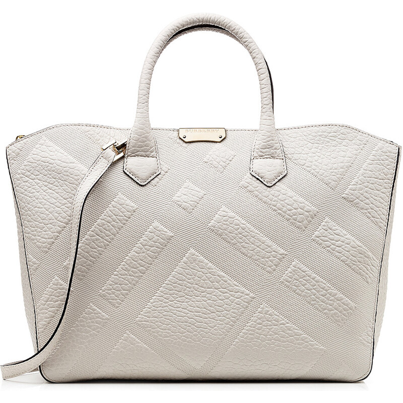 Burberry Shoes & Accessories Textured Leather Dewsbury Tote
