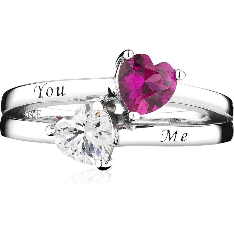 Emporial stříbrný prsten You and Me 2016