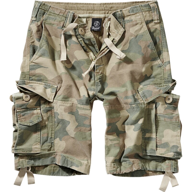 Kraťasy Brandit Vintage Shorts light woodland