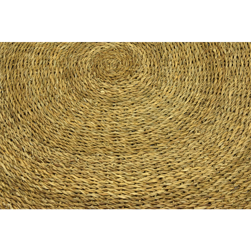 Kulatý koberec z mořské trávy