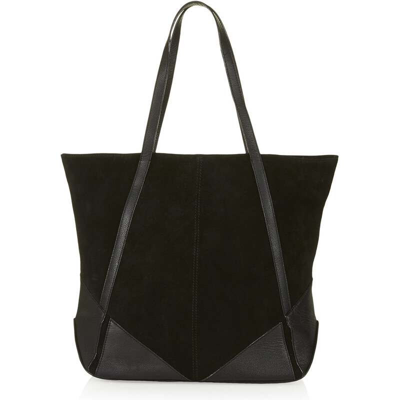 Topshop Suede and Leather Holdall