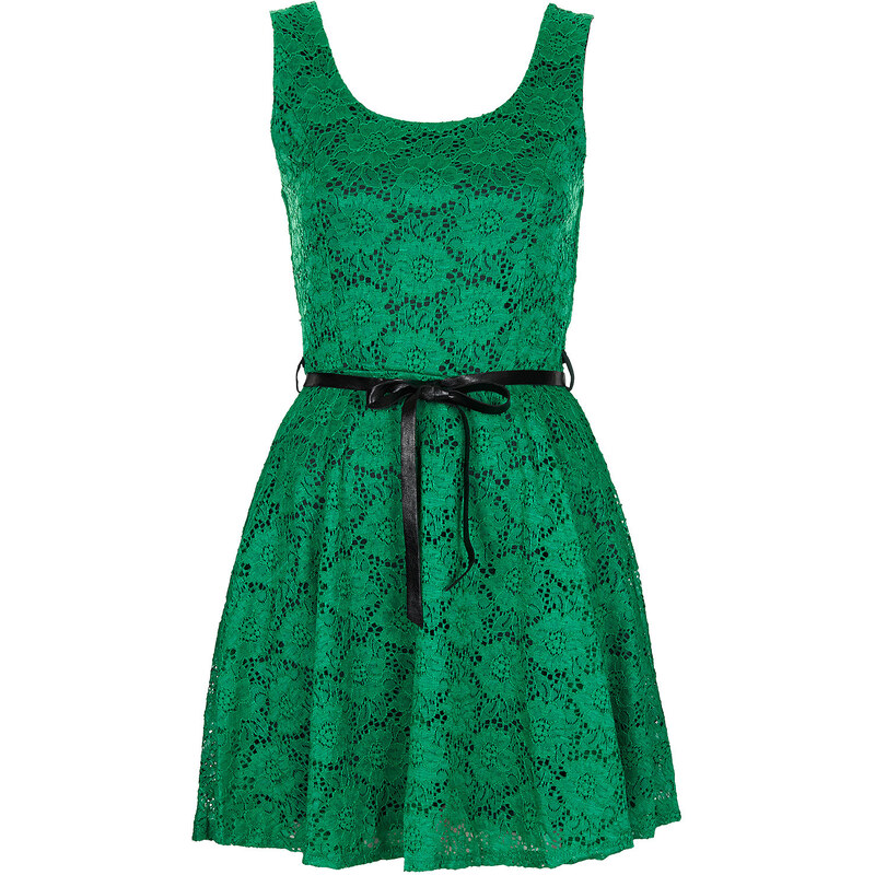 Topshop **Bow Lace Dress by Wal G