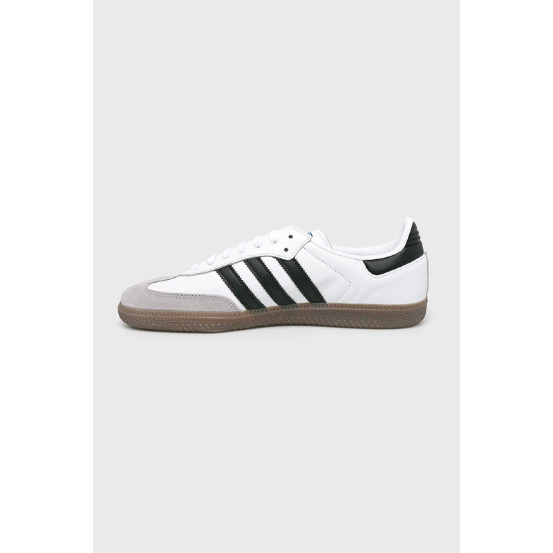 Sneakers boty adidas Originals Samba OG bílá barva, B75806