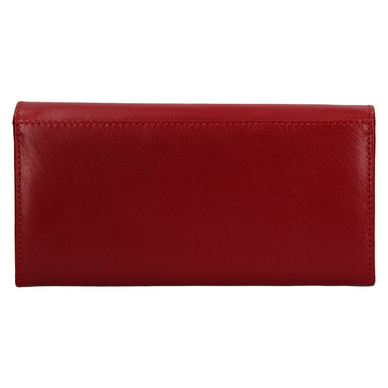 Dámská kožená peněženka Lagen 50039 Red 56834286